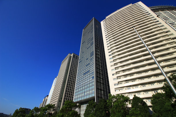 东京的摩天大楼图片下载