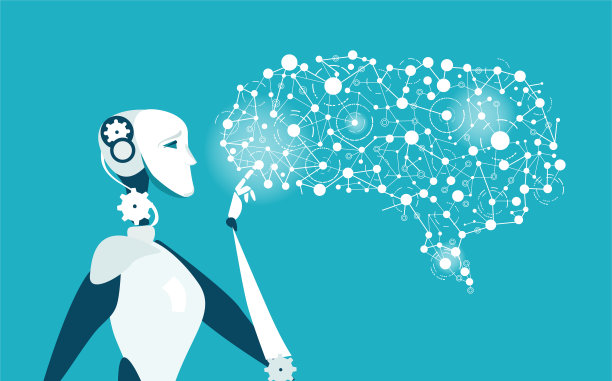 商人举着箭头，代表着商业的成长和成功。咨询、支持和商业创意创意概念。素材图片