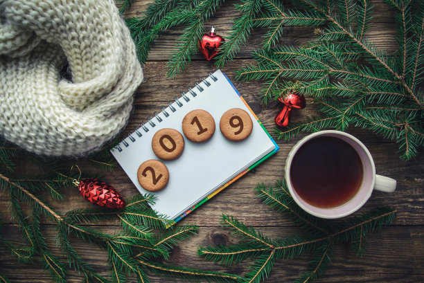 彩色圣诞图片与2019年新年图片下载