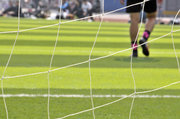 足球网背景在足球场体育场图片下载