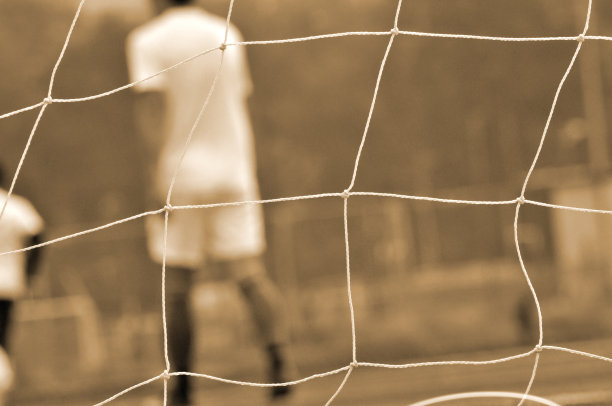 足球网背景在足球场体育场图片下载