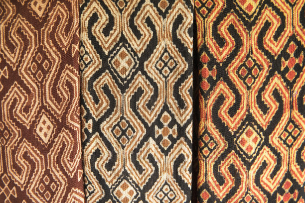 托拉雅传统纺织服装。图片下载