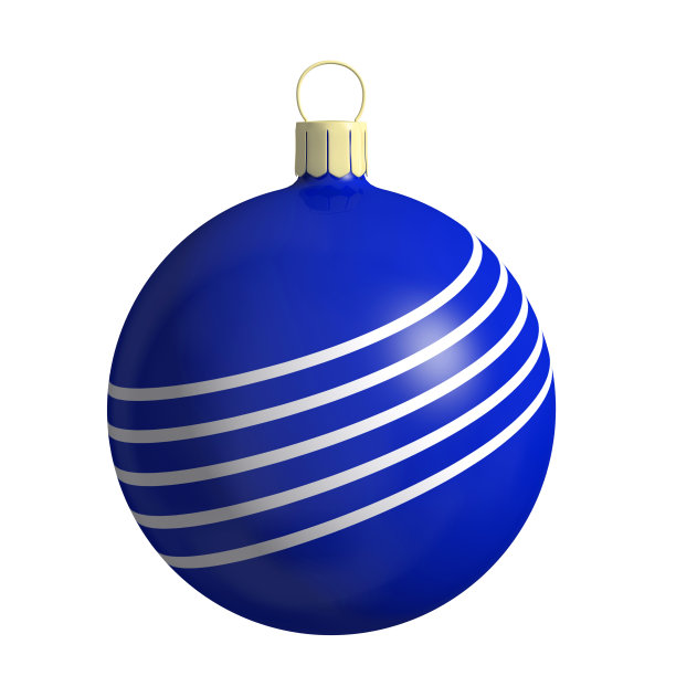 圣诞球的三维图片下载