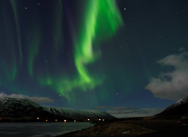 冰岛的北极光图片下载