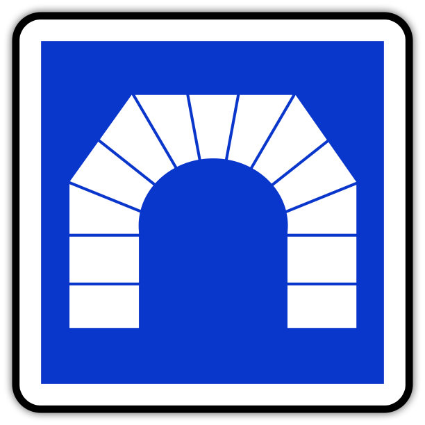 法国的路标:隧道图片下载