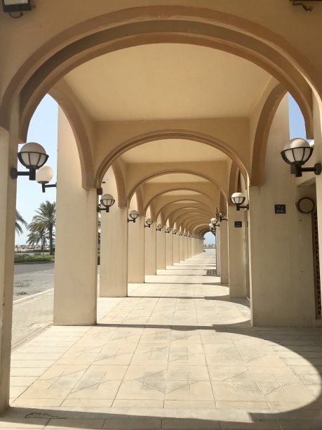 阿布扎比的米娜商店街图片下载