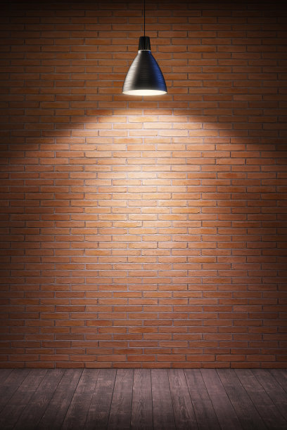 房间内部晚上有灯图片下载