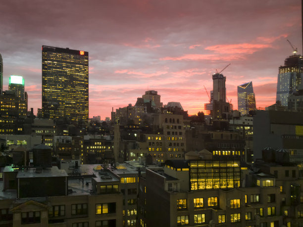 纽约市的建筑物。图片下载