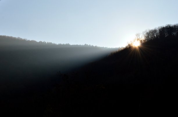 日落在秋天图片下载