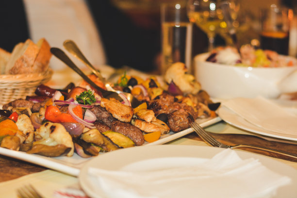 美味的晚餐图片下载