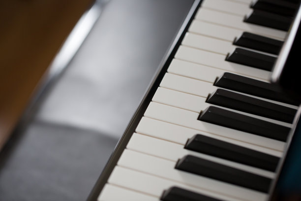 钢琴键盘图片下载
