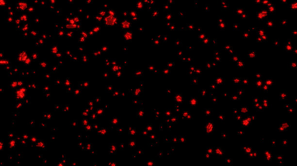 下了好多胖乎乎的红五枝星图片下载