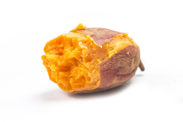 白底烤红薯图片下载