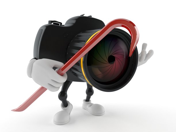 相机字符持有撬棍图片下载