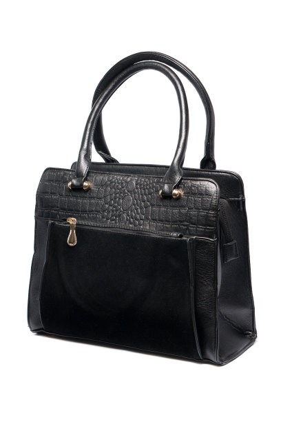 女士的包孤立在白色图片下载