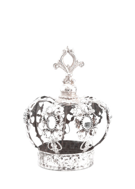 白色背景上的小皇家皇冠图片下载