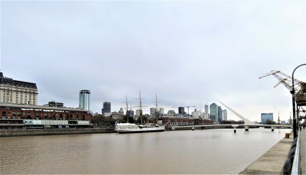 阿根廷布宜诺斯艾利斯马德罗港城市。图片下载