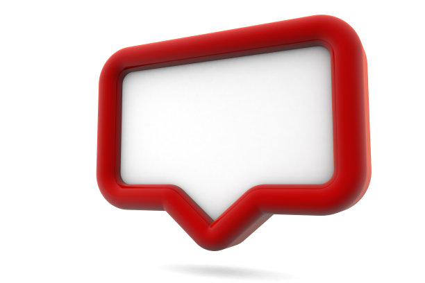 孤立的社交媒体通知模型图片下载