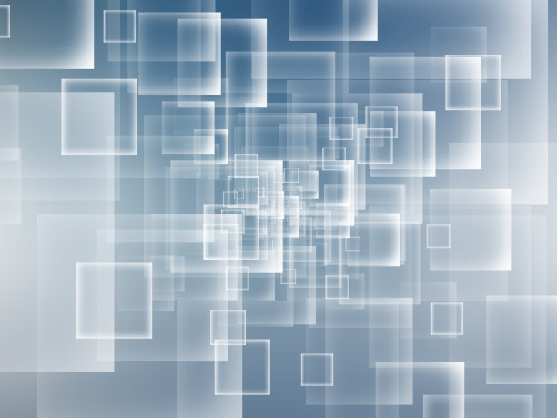 蓝色方块背景图片下载