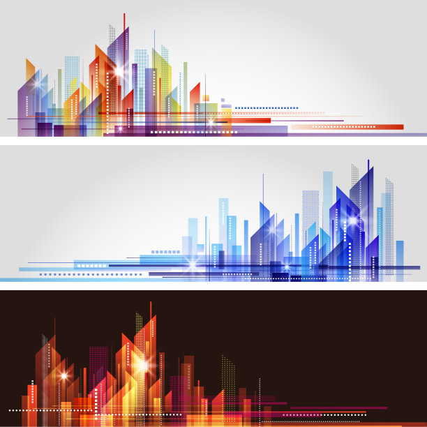 城市的天际线图片下载