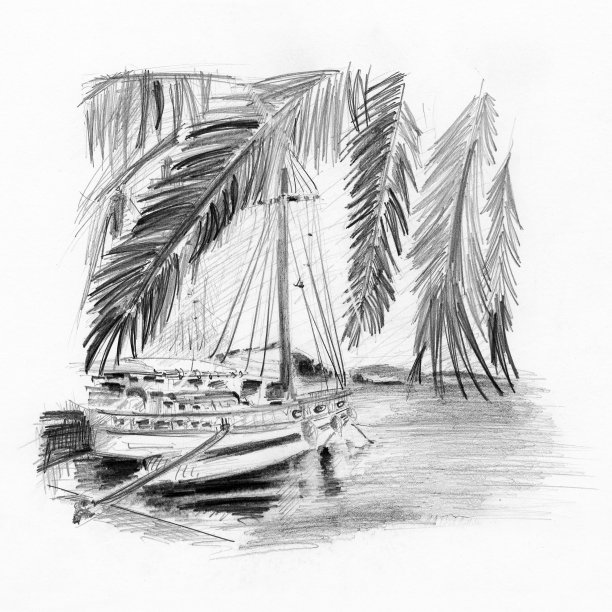 帆船概念图图片下载