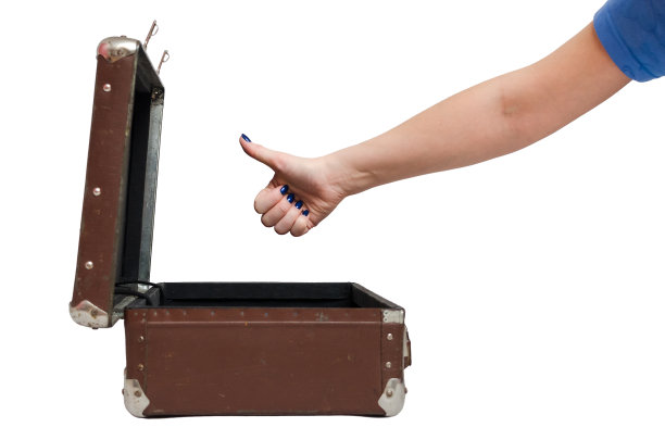 复古的手提箱。图片下载