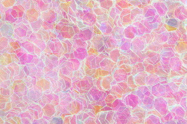 亮粉色背景和闪亮的玻璃。图片下载