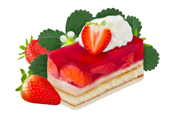 草莓奶油蛋糕图片下载