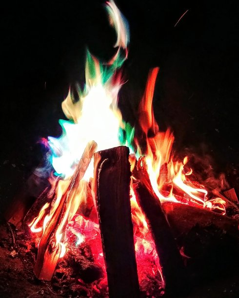 火彩虹图片下载