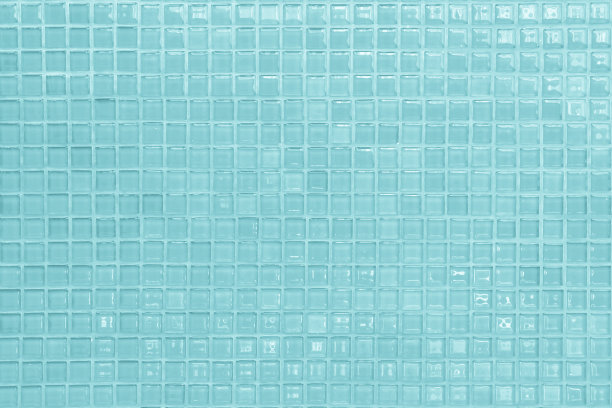 蓝色的瓷砖墙高分辨率真实照片或砖无缝和纹理的内部背景。图片下载