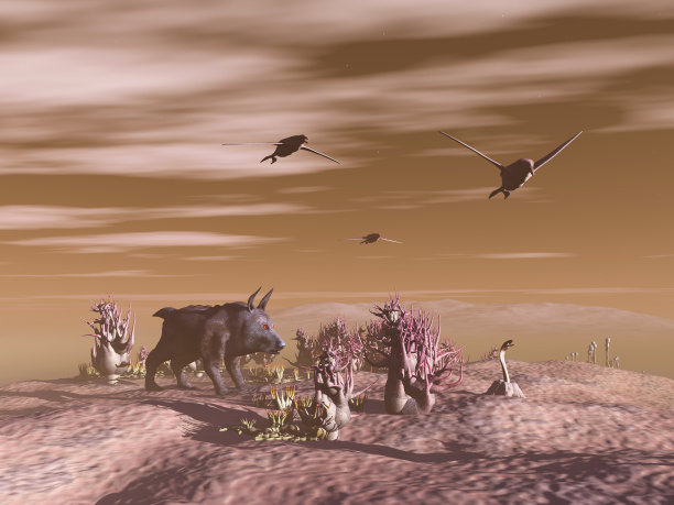 地外生命形式的3d插图图片下载