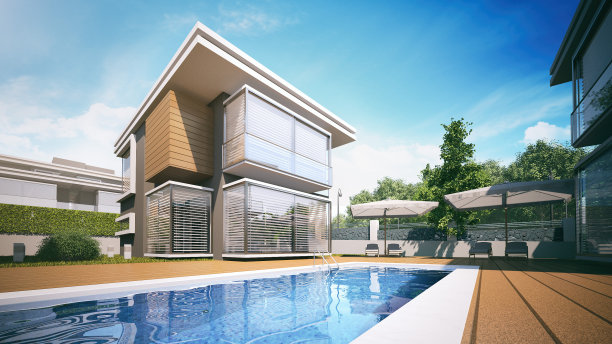 现代别墅图片下载