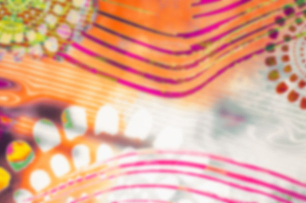 模糊丝绸般的背景。纹理背景图像，丝织品与抽象图案。彩色丝绸织物特写。丝绸面料的照片。纺织品设计。绘画面料，蜡染绢画图片下载