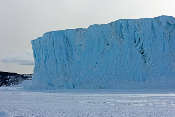 南极照片-巴恩冰川图片下载