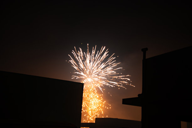 鞭炮庆祝新年排灯节图片下载