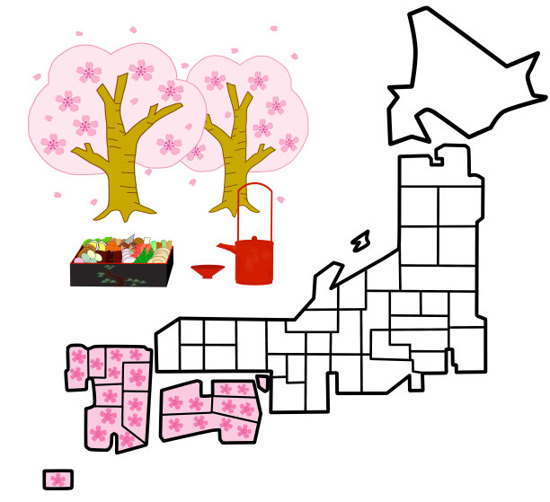 花盛开的日本图片下载