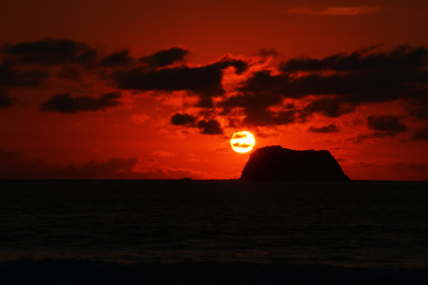 太阳落山图片下载