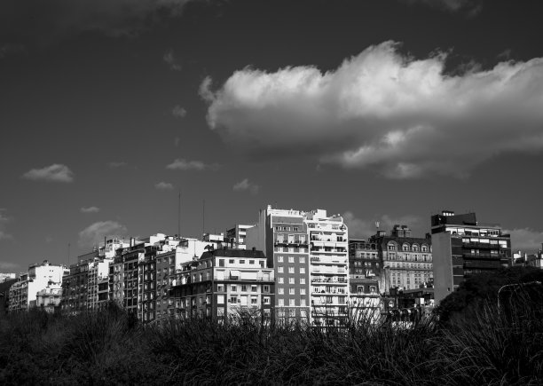 黑白建筑图片下载