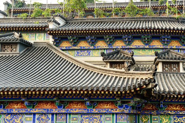 西安建筑上的细节图片下载