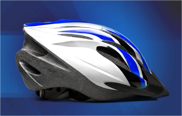 自行车头盔。图片下载