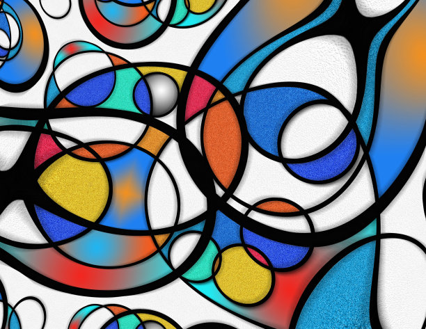 多种形状的抽象图片下载