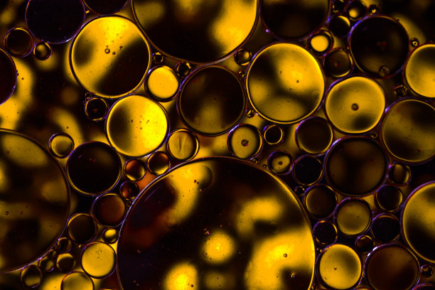 彩色抽象油滴迷幻图案图片下载