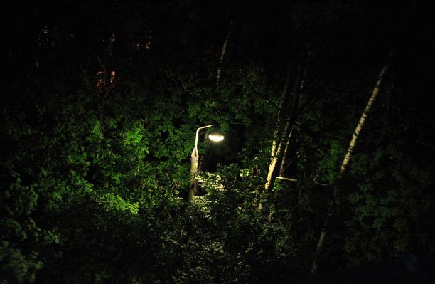 灯在晚上图片下载