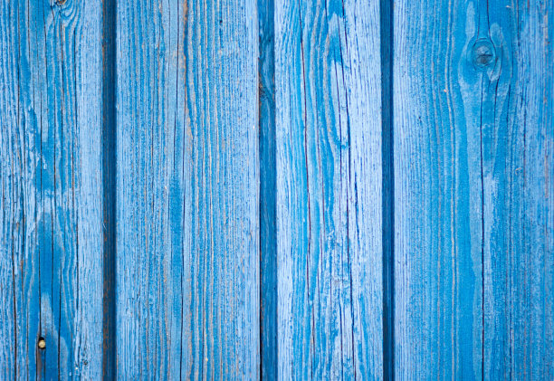 蓝色的木制背景图片下载