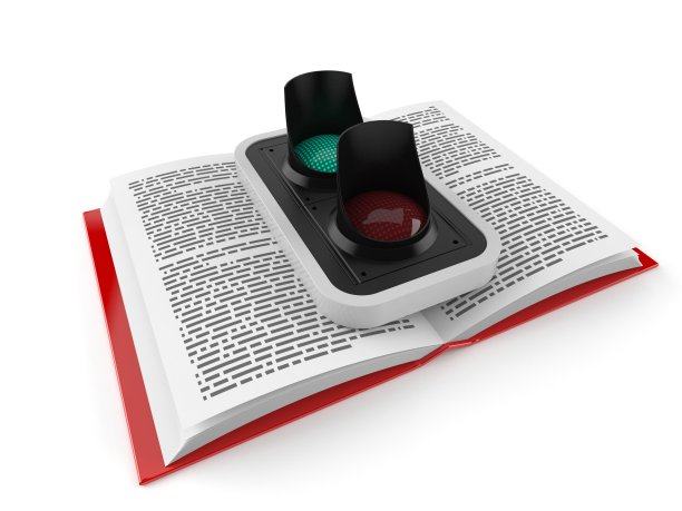 绿灯亮就翻开书图片下载