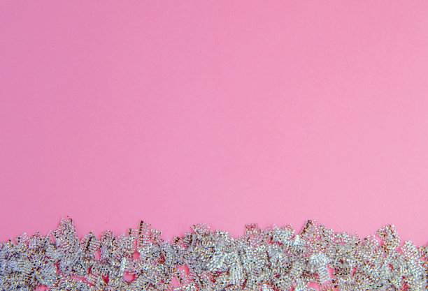 粉色背景与闪光创建一个侧框。图片下载