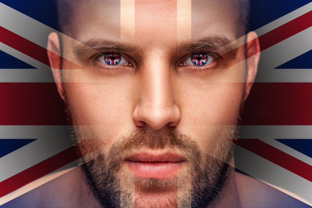 一个严肃的年轻人的肖像图片下载