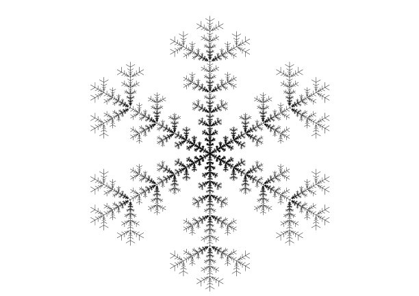 雪花蓝图背景-孤立图片下载