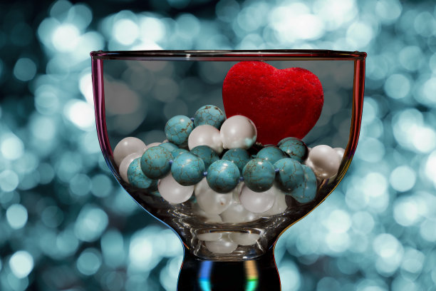 玻璃珠宝盒图片下载