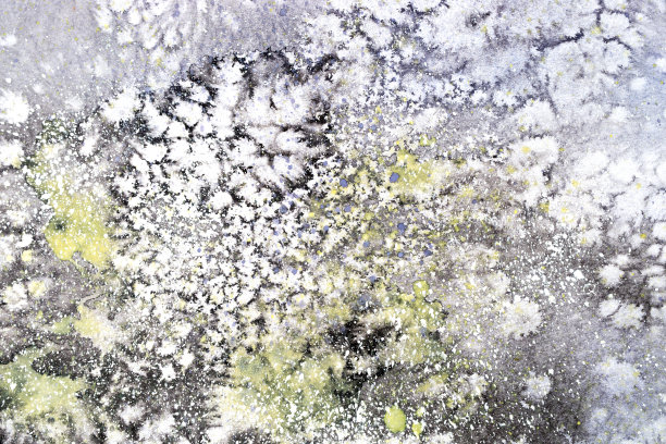 明亮的水彩，蓝色，粉红色，紫色，红色斑点滴。抽象的说明图片下载